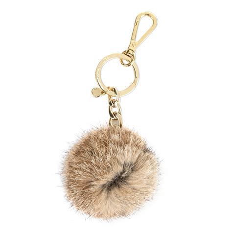 michael kors fluffy keyring|Fur Key Chain .